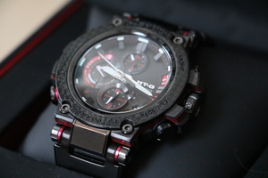 ★CASIO　G-SHOCK　MTG-B1000XBD‐１AJF　マルチバンド６　Bluetooth　モバイルリンク機能　箱、取説、保証書、余りコマ2個付き★