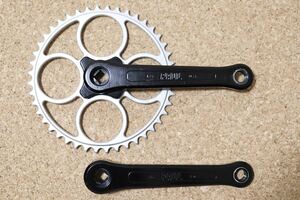 PAUL Components 100% pure road crank ポール クランク 165 blue lug ブルーラグ SURLY サーリー ピスト VELO ORANGE all city rivendell