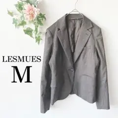 【lesmues】スーツ ジャケット 上着 M テーラード ドット オフィス