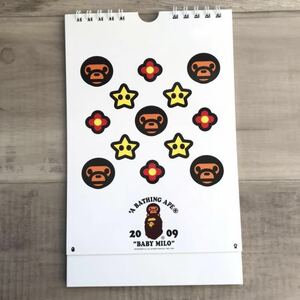 2009年 カレンダー baby milo a bathing ape bape マイロ エイプ ベイプ アベイシングエイプ コレクション グッズ