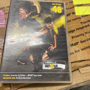 48　★レスミルズ★Lesmills★DVD★CD★中古品★BodyJam48　★ボディジャム★英語コレオノート★箱に傷有★3点セット 