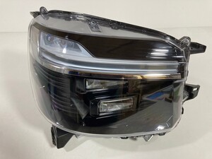 ホンダ純正 JF5/JF6 N-BOX カスタム LED ヘッドライト 右側 STANLEY W6712 刻印J 棚番L-956