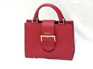 本物！超美品！■フルラ【FURLA】 フロー ショルダーバッグ 2WAY■　《K-4152》