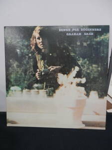 ○【中古品】GRAHAM NASH　SONG FOR BEGINNERS　LP盤