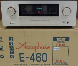 アキュフェーズ E-460 プリメイン・アンプ　中古