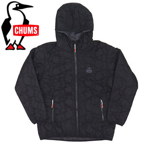 CHUMS (チャムス) CH14-1415 Booby Stitch Padded Hoodie レディース ブービーステッチパテッドフーディ CMS164 K001Black M