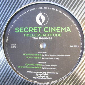 Secret Cinema - Timeless Altitude (The Remixes)