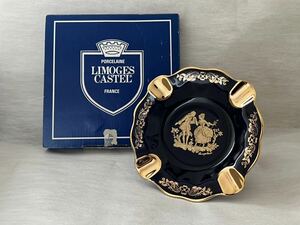 ◯ LIMOGES CASTLE FRANCE リモージュ 飾り皿 22KGOLD インテリア オブジェ 飾り皿 置き物 コレクション 保管品 ◯