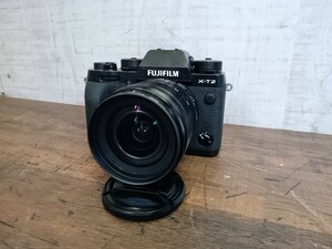 FUJIFILM X-T2 ミラーレスカメラ XF zoom 18-55 デジタル レンズ 富士フィルム フジ　ミラーレス一眼　ジャンク