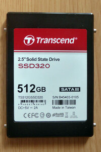 ■Transcend 2.5インチ SSD 512GB■