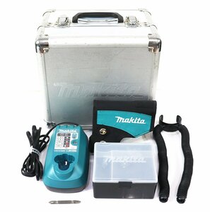 《H00293》makita (マキタ) インパクトドライバ用充電器 DC10WA ケース付【100V-45VA 50-60Hz】美中古品 □