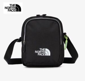 新品未使用 THE NORTH FACE ノースフェイス キッズ クロスバッグ ミディアム ショルダー ポーチ 収納 ブラック 海外限定