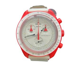 オメガ　スウォッチ　ミッション　トゥ　マーズ　未使用　OMEGA x SWATCH MOONSWATCH MISSION TO MARS