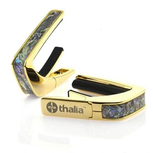 Thalia Capos タリア カポ Exotic Shell DRAGON ABALONE 24K Gold ギター 12インチフレッドパッド付属 ドラゴン アバロン