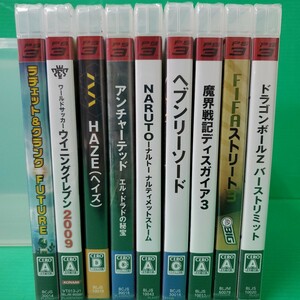 ◎A725 新品未開封 ゲームソフト まとめ【PS3】 魔界戦記ディスガイア3 [通常版］他 ソフト まとめて