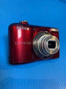 【ジャンク／不具合有り】ニコン／Nikon COOLPIX A10 クールピクス 色：レッド／コンパクトデジタルカメラ デジカメ 直せる方や部品取りに