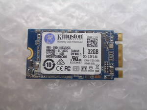 Kingston RBU-SNS4151S3/32GG 32GB SSD M.2 中古動作品(S73)
