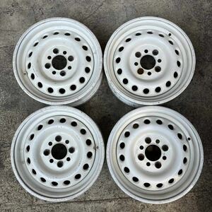 【0113】中古アルミホイール★軽量★13インチ 5.5JJ BRIDGESTONE　SUPER R.A.P スーパーラップ　13×5.5JJ ET38 PCD100 4穴 ハブ径62　　