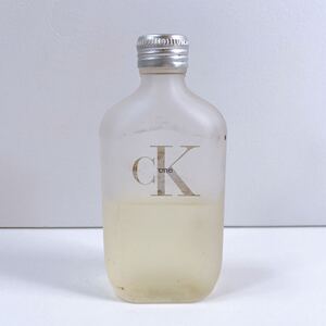 331【中古】CK one Calvin Klein カルバンクライン シーケーワン オードトワレ 100ml メンズ フレグランス 香水 ボトルタイプ 現状品