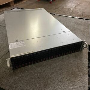 現状品 ジャンク扱い SuperMicro 219U-10 サーバー SAMSUNG 240GB SSD MZ7KM240HMHQ-00005