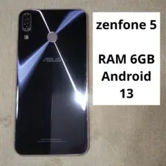 ZenFone 5 6GB/64GB Android13 SIMフリー ASUS