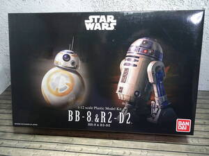 バンダイ スター・ウォーズ BB-8 & R2-D2 1/12スケール プラモデルキット