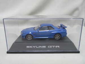 【紙箱無】エブロ 1/43★スカイライン　GT-R R34　V-SPEC★