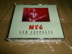 LED ZEPPELIN■3CD「 MSG /LIVE AT MADISON SQUARE GARDEN,NEW YORK,U.S.A. JULY 28,1973」レッド・ツェッペリン