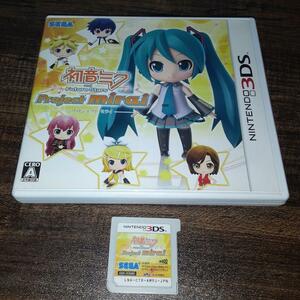 【送料4点まで230円】63【3DS】初音ミク and Future Stars Project mirai【動作確認済】