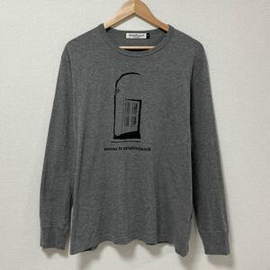 2008AW UNDERCOVER ロンT 長袖 カットソー グレー 4サイズ アンダーカバー ロンT Tシャツ Tee archive 4070531