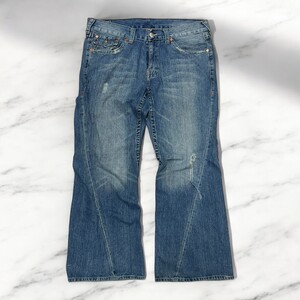 古着 USA製 TRUE RELIGION JOEY ROW 34 SEAT 40 トゥルーレリジョン【Vintage】