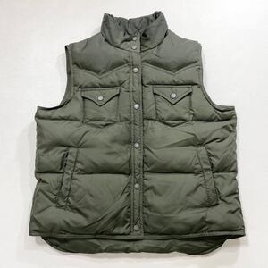 329 RALPH LAUREN ラルフローレン ダウン ベスト サイズ5F カーキ レディース 41227M