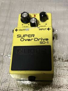 BOSS SD-1 SUPER OVERDRIVE