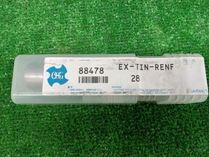 未開封 未使用品 OSG オーエスジー 28mm コバルトハイス エンドミル TiNコート EX-TIN-RENF-28