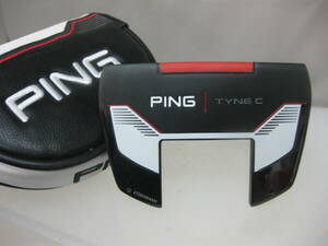 ★175）カバー付パター・ピン「PING/TYNE C」 サイズ約）86.3㎝【33インチ】/530g　※使用感現状品■120