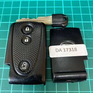 DA17318 点灯 L0791 グレー ダイハツ 純正 スマートキー 2ボタン キーレス ムーヴ LA100S タント L375Sココア L675S コンテ エグゼ等