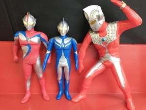 ウルトラマン ソフビ 3体セット ウルトラマンタロウ ビッグサイズソフビフィギュア 宇宙恐竜登場編 他 ウルトラマンコスモス