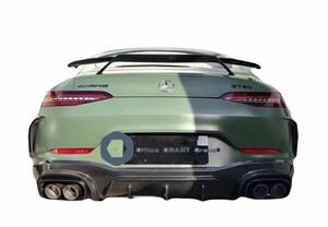 メルセデス・ベンツ　カーボンリアウイング　X290 AMG GT 4ドアクーペGT43 GT53可変ウイング用