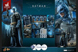 即決 HOTTOYS ムービーマスターピース WB１００周年記念限定品 バットマン フィギュア トイサピエンス限定 BATMAN ホットトイズ