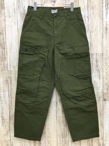 132A WTAPS 22AW JINGLE STOCK Trousers Ripstop olive Drab 222WVDT-PTM07【中古】