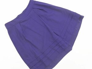ネコポスOK アンタイトル ウール100% スカート size3/紫 ◇■ ☆ djb9 レディース
