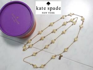 新品 kate spade new york ケイトスペード ★ゴールド×アイボリー　ネックレス