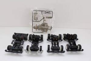 ★☆中古 ミニ四駆 タイプ1＆3＆4＆トラッキン シャーシ パーツ アバンテクリアボディ いろいろ まとめ(TAMIYA/レア/タミヤ/田宮）☆★