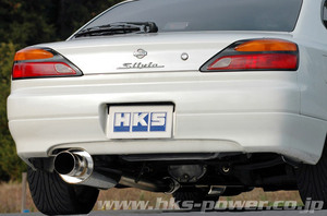 【HKS】silent Hi-Power シルビア S15 SR20DET (条件付き送料無料) 個人様宅発送可