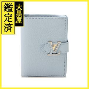 LOUIS VUITTON　ルイヴィトン　財布　ＬＶヴェルティカル　ウォレット　コンパクト　トリヨン　ブルーオランプ　M83572【472】HG