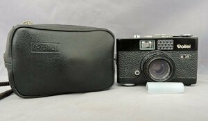 Rollei B35 Triotar 40/3.5 ローライ トリオター 40ｍｍｆ3.5 中古 動作品 露出計動作 ソフトケース シンガポール製 35mm フイルムカメラ