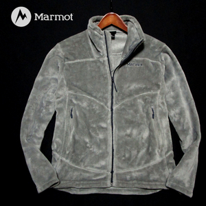 【マーモット】 フリースジップジャケット　MOON FLEECE JACKET　サイズM　グレー　アウトドア　Marmot　DESCENTE　デサント　