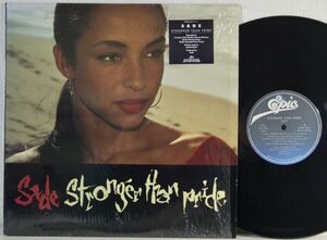 ★★SADE【ストロンガー・ザン・プライド／シャーデー】1988年ステッカー帯付LP★★25・3P-5015