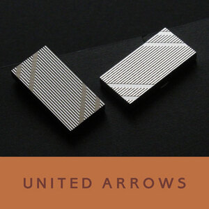 9430◆ユナイテッドアローズ◆カフス◆シルバー◆カフスボタン～カフリンクス◆上質セレクトショップ～UNITED ARROWS◆新品