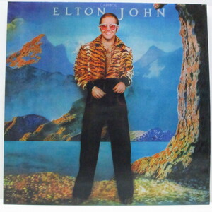 ELTON JOHN(エルトン・ジョン)-Caribou (UK オリジナル「ブラック/レッドヴァイナル」LP+インナー